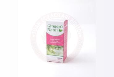 GINGERO NATUR BITKISEL EKSTRELER ICEREN SIVI TAKVIYE EDICI GIDA 100 ml şişe İlaç Görseli