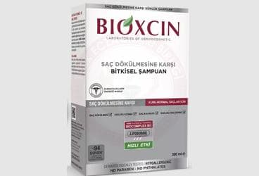 BIOXCIN SAC DOKULMESINE KARSI BITKISEL SAMPUAN KURU-NORMAL SACLAR ICIN 300 ml şişe İlaç Görseli