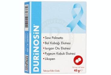 DURINOSIN TAKVIYE EDICI GIDA 60 tablet İlaç Görseli