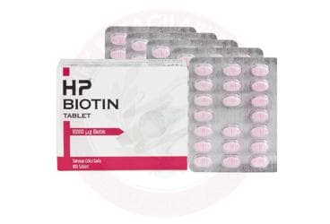 HP BIOTIN TABLET 10 mg 100 tablet İlaç Görseli