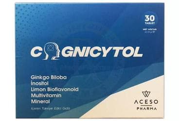 COGNICYTOL TABLET 30 tablet İlaç Görseli