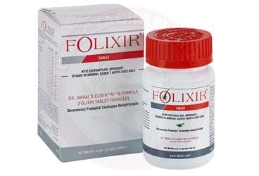 FOLIXIR BITKI EKSTRAKTLARI, AMINOASIT, VITAMIN VE MINERAL ICEREN TAKVIYE EDICI GIDA TABLET 60 tablet İlaç Görseli