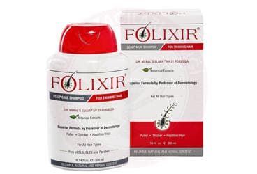 FOLIXIR SAC DOKULMESINE KARSI SAMPUAN 300 ml şişe İlaç Görseli