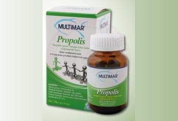 MULTIMAR PROPOLIS EKSTRAKTI ICEREN TAKVIYE EDICI GIDA 30 tablet İlaç Görseli