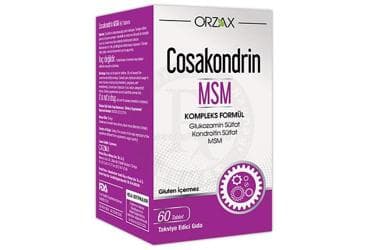 COSAKONDRIN MSM KOMPLEKS FORMUL 60 tablet İlaç Görseli