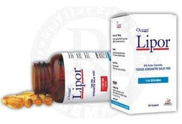 OCEAN LIPOR KAPSUL 1360 mg 30 kapsül İlaç Görseli