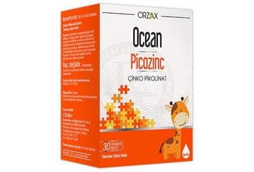OCEAN PICOZINC CINKO PIKOLINAT ORAL DAMLA 30 ml şişe İlaç Görseli