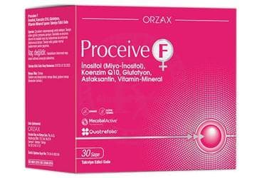 PROCEIVE F TAKVIYE EDICI GIDA 30 saşe İlaç Görseli