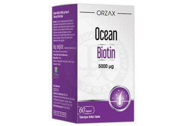 OCEAN BIOTIN KAPSUL 5000 mcg 60 kapsül İlaç Görseli