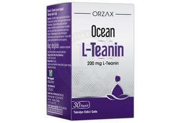 OCEAN L-TEANIN ICEREN TAKVIYE EDICI GIDA 30 kapsül İlaç Görseli