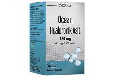 OCEAN HYALURONIK ASIT KAPSUL 150 mg 30 kapsül İlaç Görseli