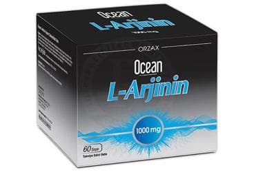 OCEAN L-ARJININ ICEREN SASE TAKVIYE EDICI GIDA 60 saşe İlaç Görseli