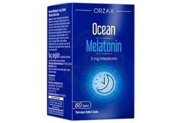 OCEAN MELATONIN ICEREN TAKVIYE EDICI GIDA 60 tablet İlaç Görseli