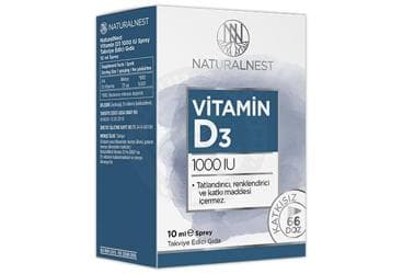 NATURALNEST D3 ORAL SPREY 1000 IU 10 ml şişe İlaç Görseli