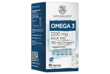 NATURALNEST OMEGA3 BALIK YAGI KAPSUL 60 kapsül İlaç Görseli