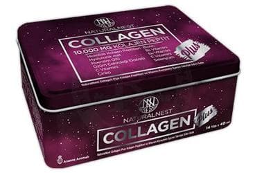 NATURALNEST COLLAGEN PLUS KOLLAJEN PEPTITLERI VE VITAMIN KOMPLEKS ICEREN ANANAS AROMALI TAKVIYE EDICI GIDA 14x40 ml tüp İlaç Görseli