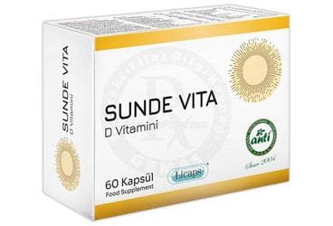 ANTI SUNDE VITA D VITAMINI ICEREN TAKVIYE EDICI GIDA 250 kapsül İlaç Görseli