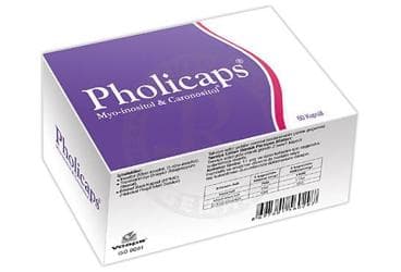 PHOLICAPS MYO-INOSITOL CARONOSITOL KAPSUL 60 kapsül İlaç Görseli