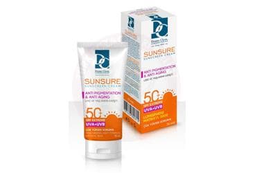 DERMO CLEAN SUNSURE LEKELI CILT GUNES KREMI SPF 50+ 75 ml tüp İlaç Görseli