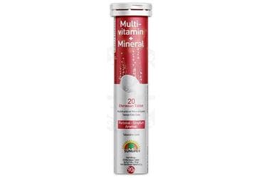 SUNLIFE MULTI VITAMIN MINERAL EFERVESAN TABLET 20 tablet İlaç Görseli