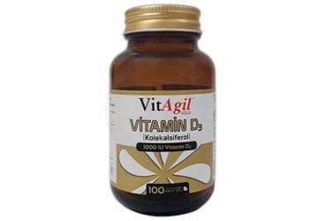 VITAGIL GOLD VITAMIN D3 100 kapsül İlaç Görseli