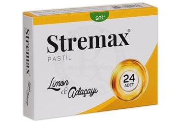 STREMAX LIMON ADACAYI DROPS 18 pastil İlaç Görseli