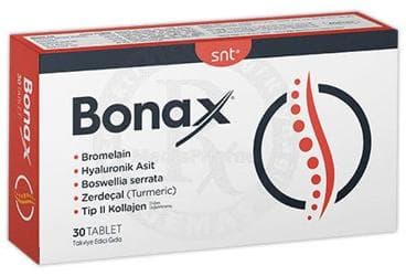 BONAX TABLET 30 tablet İlaç Görseli