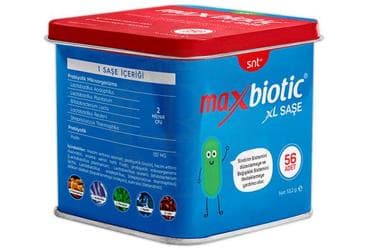 MAXBIOTIC XL SASE 56 saşe İlaç Görseli