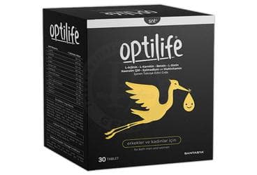 OPTILIFE FERTIL ERKEKLER VE KADINLAR ICIN TAKVIYE EDICI GIDA 30 tablet İlaç Görseli