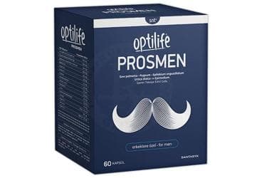 OPTILIFE PROSMEN CUCE PALMIYE, PYGEUM, YAKI OTU, ISIRGAN VE EPIMEDIUM ICEREN KAPSUL TAKVIYE EDICI GIDA 60 kapsül İlaç Görseli