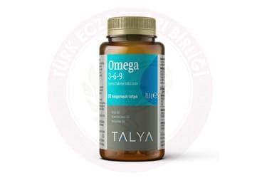 TALYA OMEGA 3-6-9 ICEREN TAKVIYE EDICI GIDA 60 kapsül İlaç Görseli