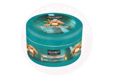 DERMOKIL SAC BAKIM MASKESI KIL, ARGAN YAGI VE BITKISEL KERATIN BAKIM 3'LUSU 300 gr kutu İlaç Görseli