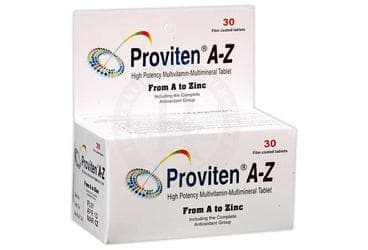 PROVITEN A-Z MULTIVITAMIN MULTIMINERAL KOMBINASYONU ICEREN FILM TABLET 30 tablet İlaç Görseli