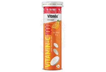 VITMIX C VITAMIN C EFERVESAN TABLET 24 tablet İlaç Görseli
