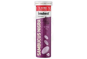 IMUBEST SAMBUCUS NIGRA EFERVESAN TABLET 24 tablet İlaç Görseli