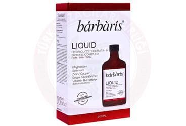 BARBARIS LIQUID HYDROLYZED CERATIN & BIOTINE COMPLEX 200 ml şişe İlaç Görseli