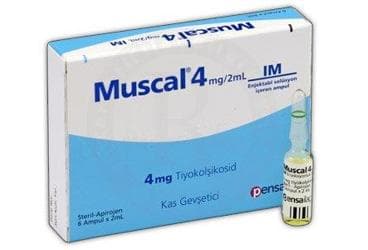 MUSCAL 4 MG/2 ML ENJEKTABL SOLUSYON ICEREN 6 AMPUL İlaç Görseli