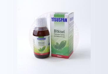 TISUSPAN BITKISEL EKSTRELER ICEREN TAKVIYE EDICI GIDA 100 ml şişe İlaç Görseli