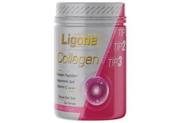 LIGONE COLLAGEN TAKVIYE EDICI GIDA 300 gr toz İlaç Görseli