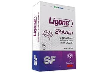 LIGONE SITIKOLIN TAKVIYE EDICI GIDA KAPSUL 30 kapsül İlaç Görseli