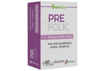 PREFOLIC TABLET 60 tablet İlaç Görseli