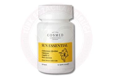 COSMED SUN ESSENTIAL TAKVIYE EDICI GIDA KAPSUL 30 kapsül İlaç Görseli