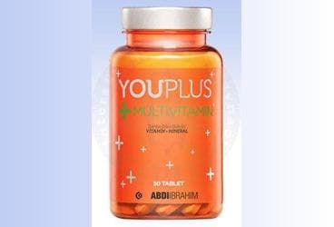 YOUPLUS MULTIVITAMIN 30 tablet İlaç Görseli