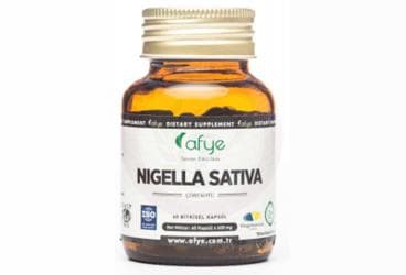 AFYE NIGELLA SATIVA COREKOTU ICEREN TAKVIYE EDICI GIDA BITKISEL KAPSUL 60 kapsül İlaç Görseli