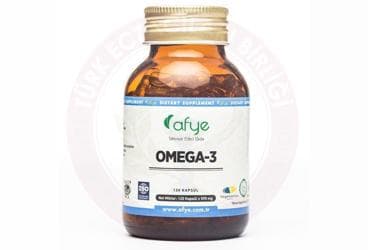 AFYE OMEGA 3 TAKVIYE EDICI GIDA KAPSUL 120 kapsül İlaç Görseli