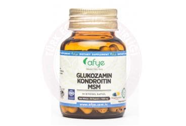 AFYE GLUKOZAMIN KONDROITIN MSM TAKVIYE EDICI GIDA BITKISEL KAPSUL 50 kapsül İlaç Görseli