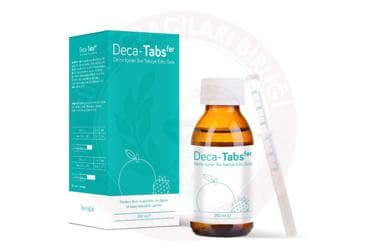 DECA-TABS FER DEMIR ICEREN SIVI TAKVIYE EDICI GIDA 250 ml şişe İlaç Görseli