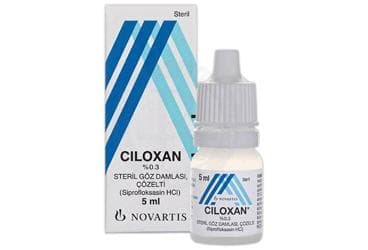 CILOXAN %0.3 STERIL GOZ DAMLASI (5 ML) İlaç Görseli