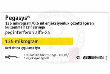 PEGASYS 135 MCG 1 HAZIR SIRINGA İlaç Görseli