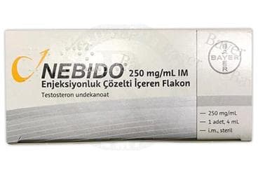 NEBIDO 250 MG/ML IM ENJEKSIYONLUK COZELTI ICEREN FLAKON (4 ML X 1 FLAKON) İlaç Görseli